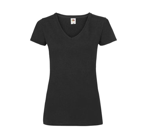 Damen T-Shirt mit V-Ausschnitt