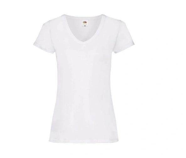 Damen T-Shirt mit V-Ausschnitt
