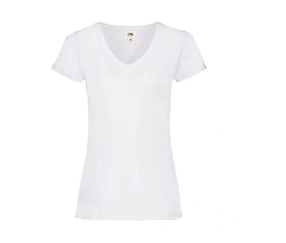 Damen T-Shirt mit V-Ausschnitt